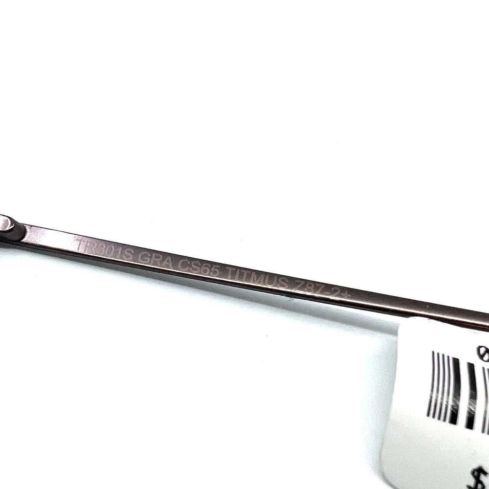 Uvex by Honeywell TR301S Gray Brown Round Oval eyeglasses Frames 52[]19 140 mm